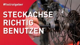 Steckachse richtig benutzen [upl. by Brandais603]