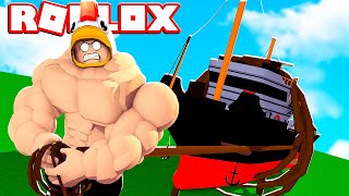 DIVENTO IL PIÙ FORTE DEL MONDO SU ROBLOX [upl. by Gabi]