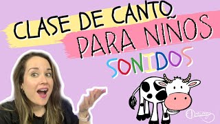 CLASE DE CANTO PARA NIÑOS  Sonidos Saludables  Dra Voz [upl. by Nilak]