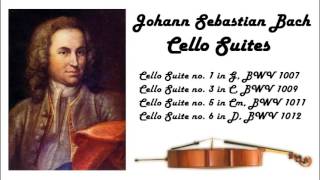 Johann Sebastian Bach  Cello suites in 432 Hz great for reading or studying [upl. by Arita]