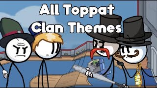 All Examples of the Toppat Clans Theme in the Henry Stickmin Series VERSION 3 [upl. by Togram]