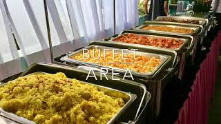 Catering Services buffet set up amp Menu plating [upl. by Maryn]