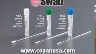 Nasopharyngeal NP Swab Demonstration [upl. by Nil]