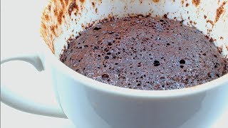 Flourless chocolate cake in a mug [upl. by Neneek]