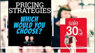 Pricing Strategies Explained [upl. by Oilime734]