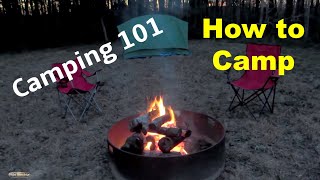 Camping 101 for Beginners  Useful Knowledge [upl. by Eimmac]