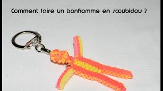 Comment faire un bonhomme en Scoubidou [upl. by Gillman233]