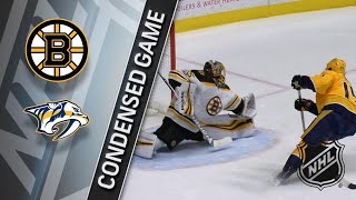 120417 Condensed Game Bruins  Predators [upl. by Orwin]