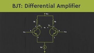 BJT Differential Amplifier Explained [upl. by Leboff]