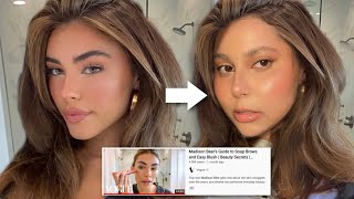 doing my makeup like madison beer vogue beauty secrets [upl. by Lange]