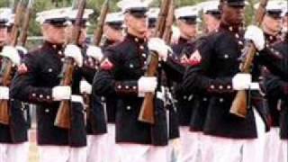 Marine corps Hymn bagpipes and band [upl. by Magdala]