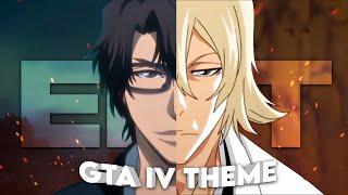 Aizen x Urahara  GTA IV Theme Edit [upl. by Romito54]