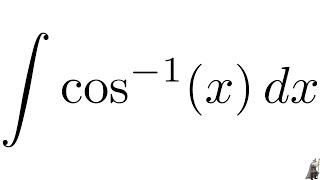 Integral cos1x [upl. by Eelek]