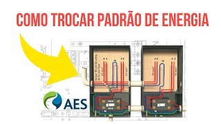 Como Trocar o Padrão de Entrada de Energia Eletropaulo [upl. by Pigeon]